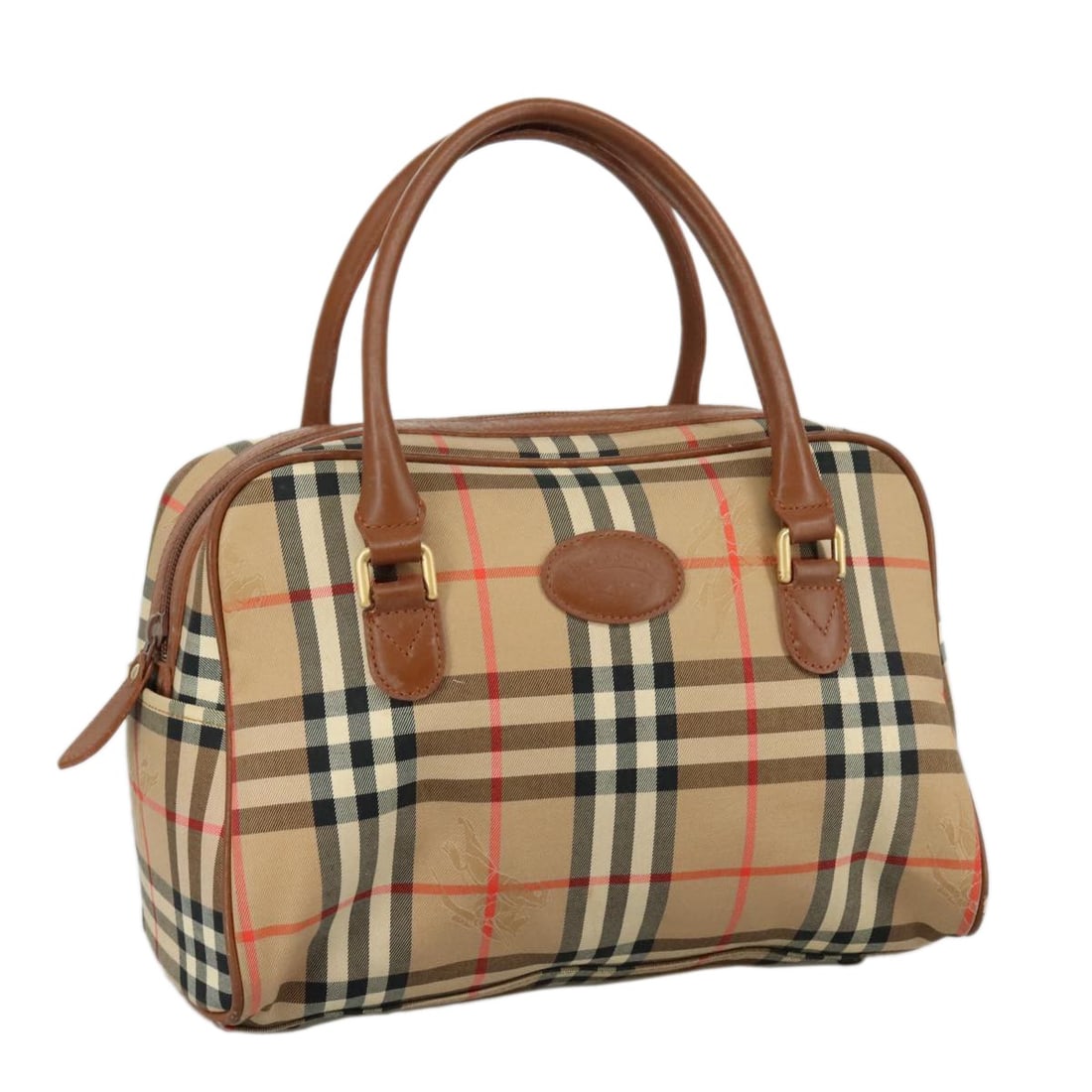 Burberrys Nova Check Beige Canvas Hand Bag Auth: Burberrys Nova Check Beige Canvas Hand Bag Auth This Burberrys Nova Check Hand Bag is crafted from durable canvas in a sophisticated beige color. Designed for style and utility, it features a spacious