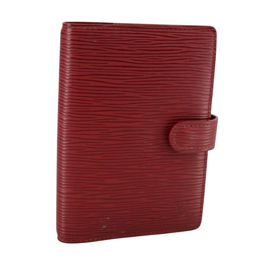Louis Vuitton Epi Leather Red Agenda PM Day Planner Cover R20057 Auth (1 of 18)