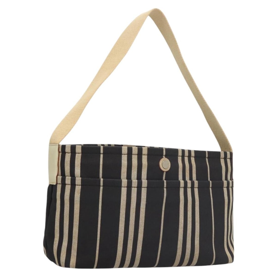 Burberry Navy Silver Canvas Shoulder Bag Made in Italy: Burberry Navy Silver Canvas Shoulder Bag Made in Italy This authentic Burberry shoulder bag is crafted from durable canvas in a classic navy and silver color combination. Designed for both style and f