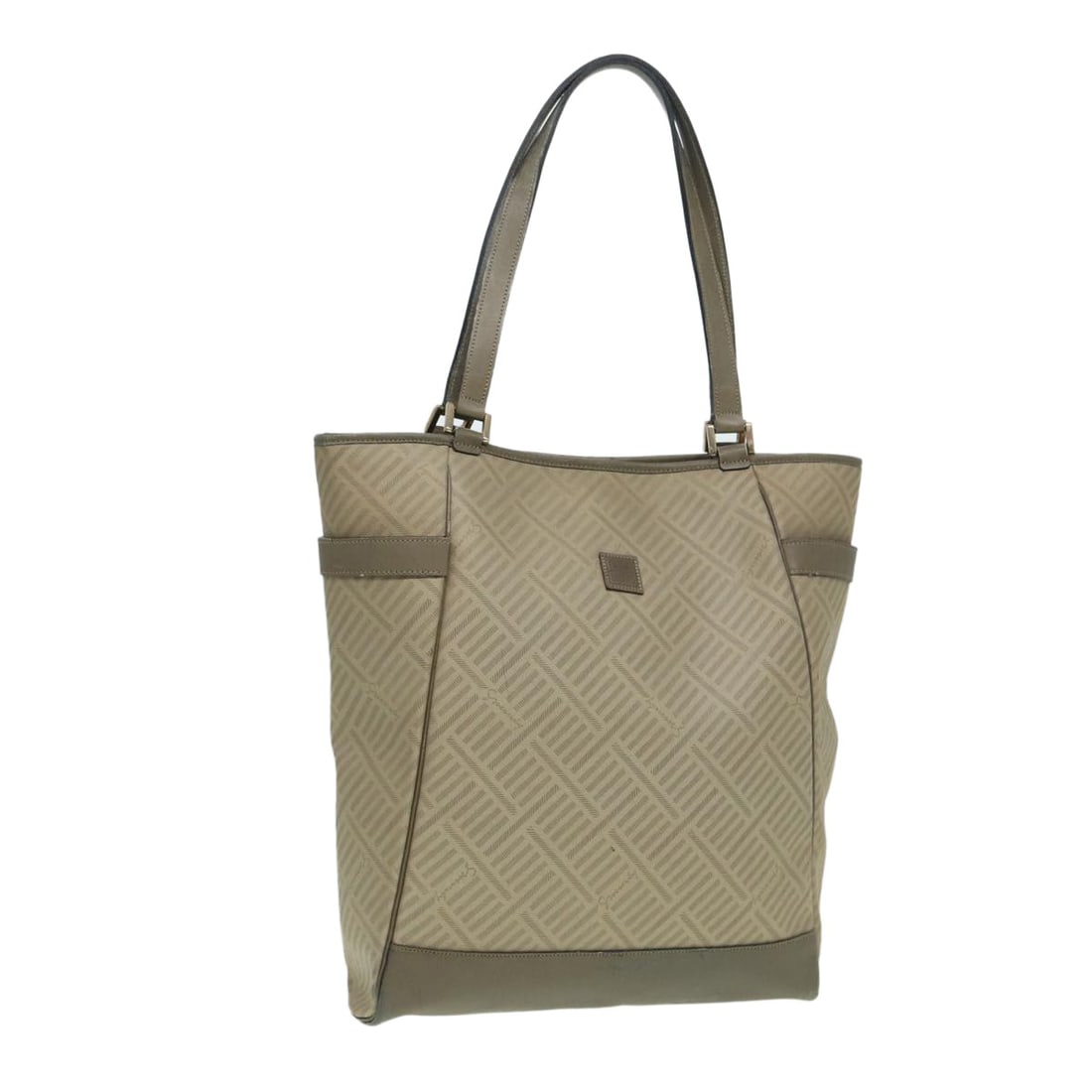 GIVENCHY Beige Canvas Tote Bag Made in France: GIVENCHY Beige Canvas Tote Bag Made in France This GIVENCHY tote bag is crafted from durable canvas in a stylish beige hue, making it a versatile accessory for any wardrobe. Measuring approximately 12