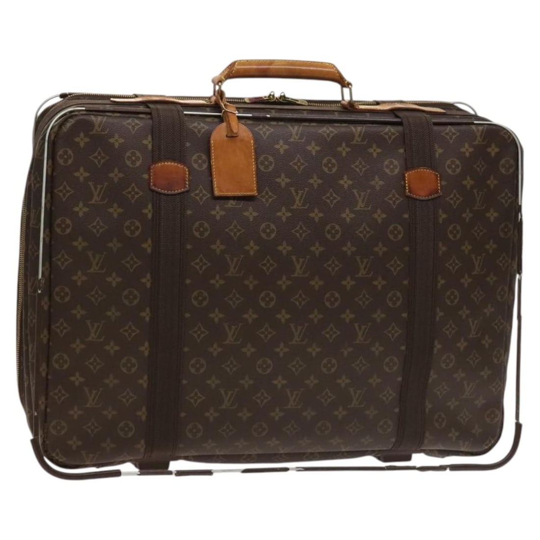 LOUIS VUITTON Monogram Satellite 60 Boston Bag M23354 Auth (1 of 18)