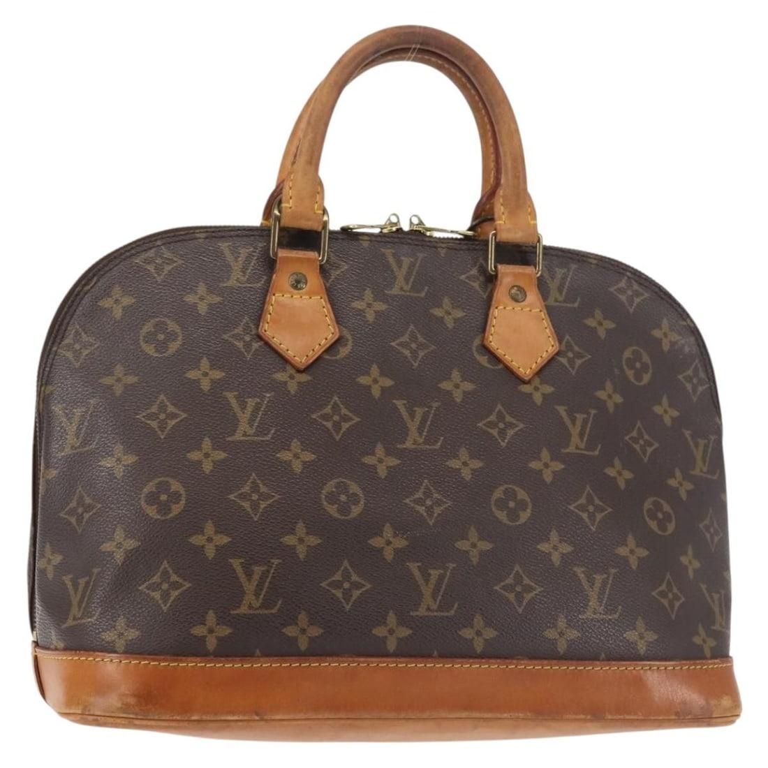LOUIS VUITTON Monogram Alma Hand Bag M51130 Authentic France (1 of 18)
