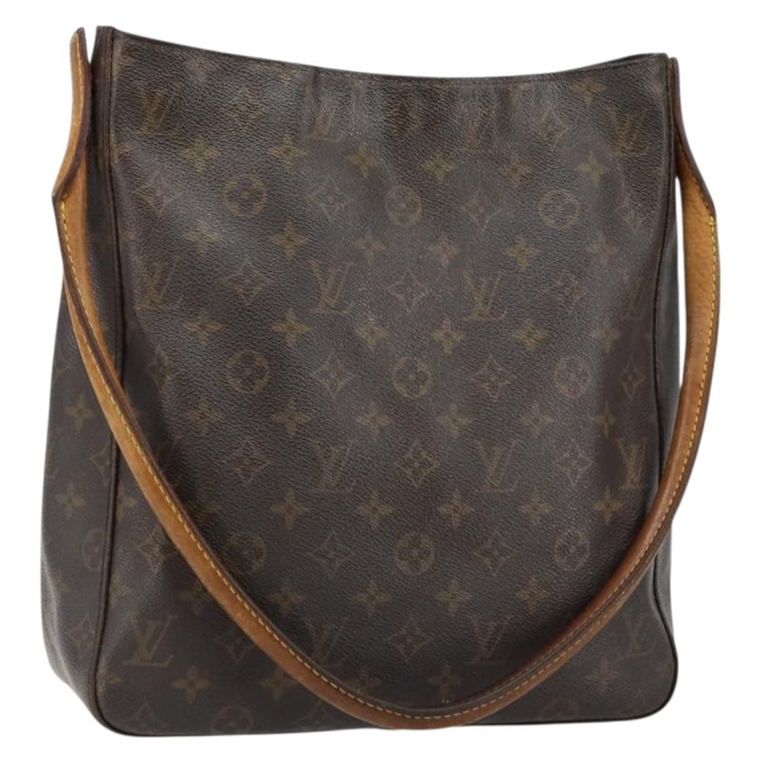 LOUIS VUITTON Monogram Looping GM Shoulder Bag M51145 France Auth (1 of 18)