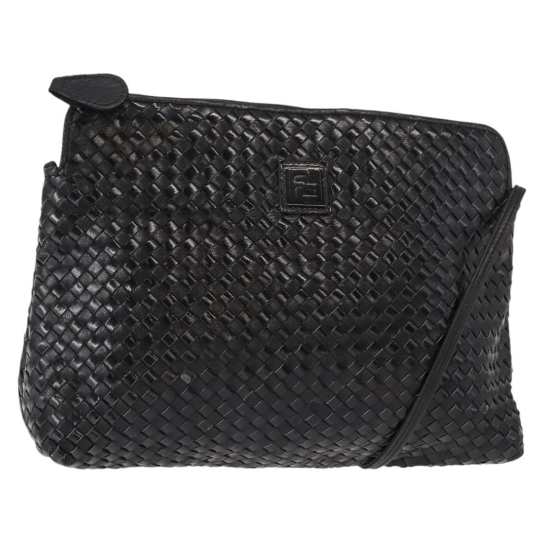 FENDI Black Leather Shoulder Bag Made in Italy: FENDI Black Leather Shoulder Bag Made in Italy This FENDI Shoulder Bag is a stylish accessory crafted in Italy from high-quality black leather. Designed for practicality and elegance, it features a sp