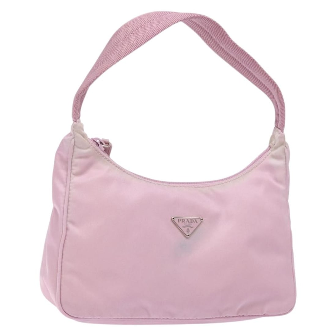 Authentic PRADA Pink Nylon Hand Bag Made in Italy (1 of 18)