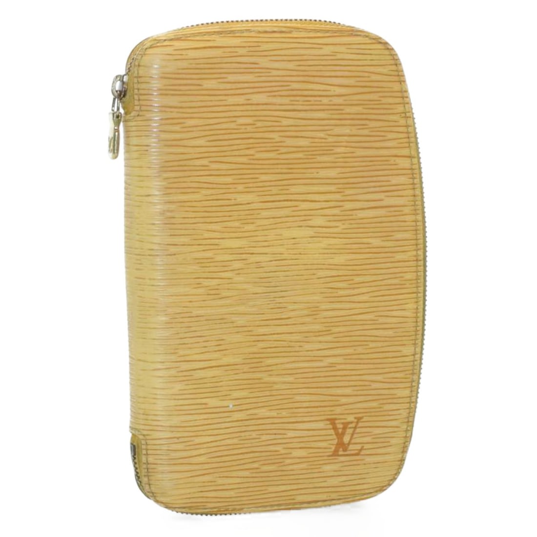 LOUIS VUITTON Epi Leather Yellow Travel Case AM3002S Auth (1 of 17)