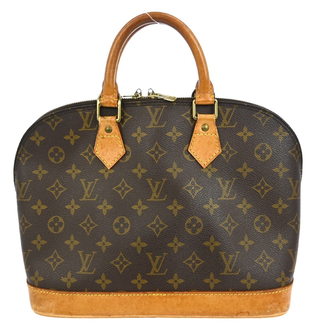 Louis Vuitton Monogram Alma Handbag M51130 Vintage Top Handle Bag: Louis Vuitton Monogram Alma Handbag M51130 Vintage Top Handle Bag The Louis Vuitton Monogram Alma Handbag is a stylish and sophisticated accessory, ideal for casual occasions. This vintage bag feature