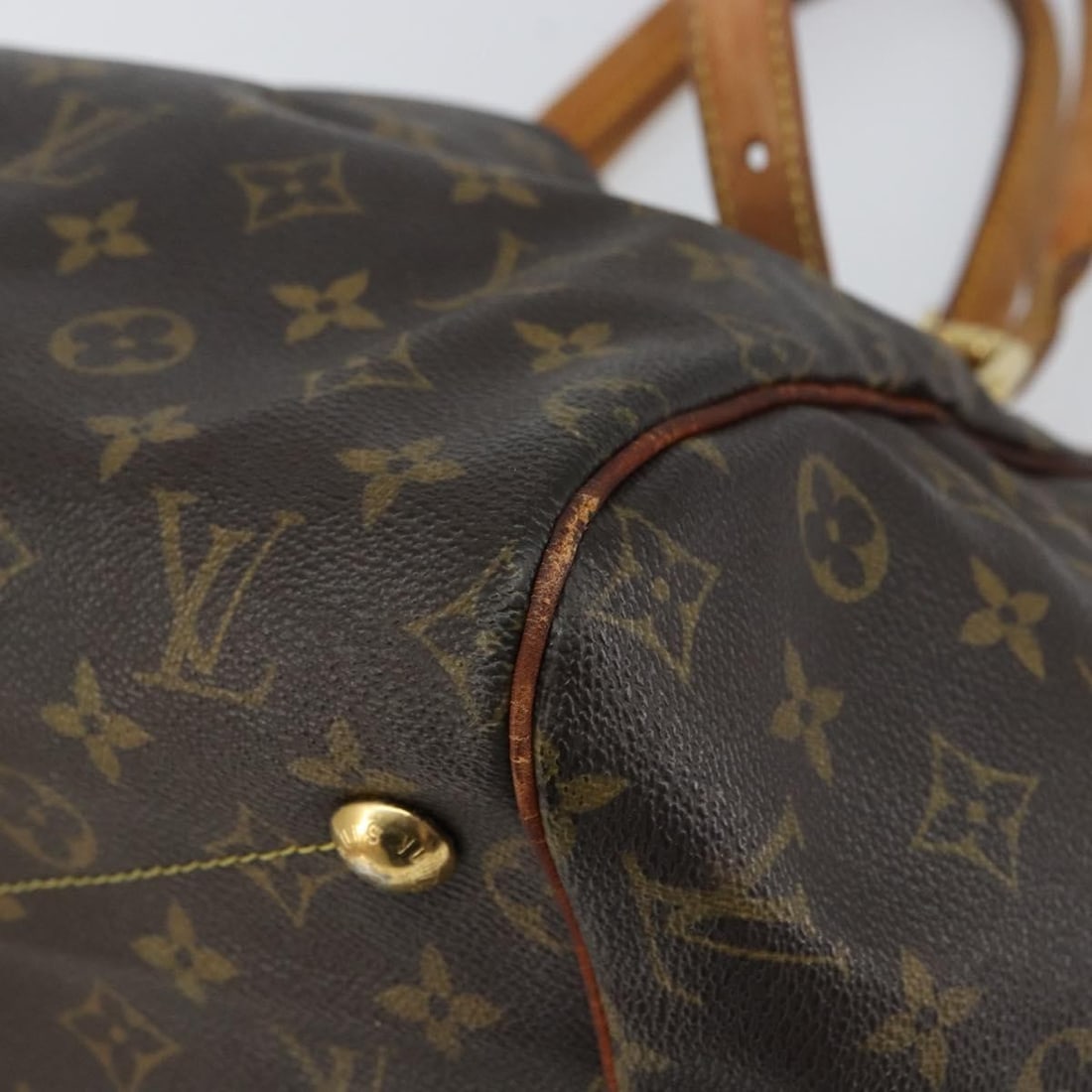 LOUIS VUITTON Monogram Tivori GM Hand Bag M40144 Auth France - 10
