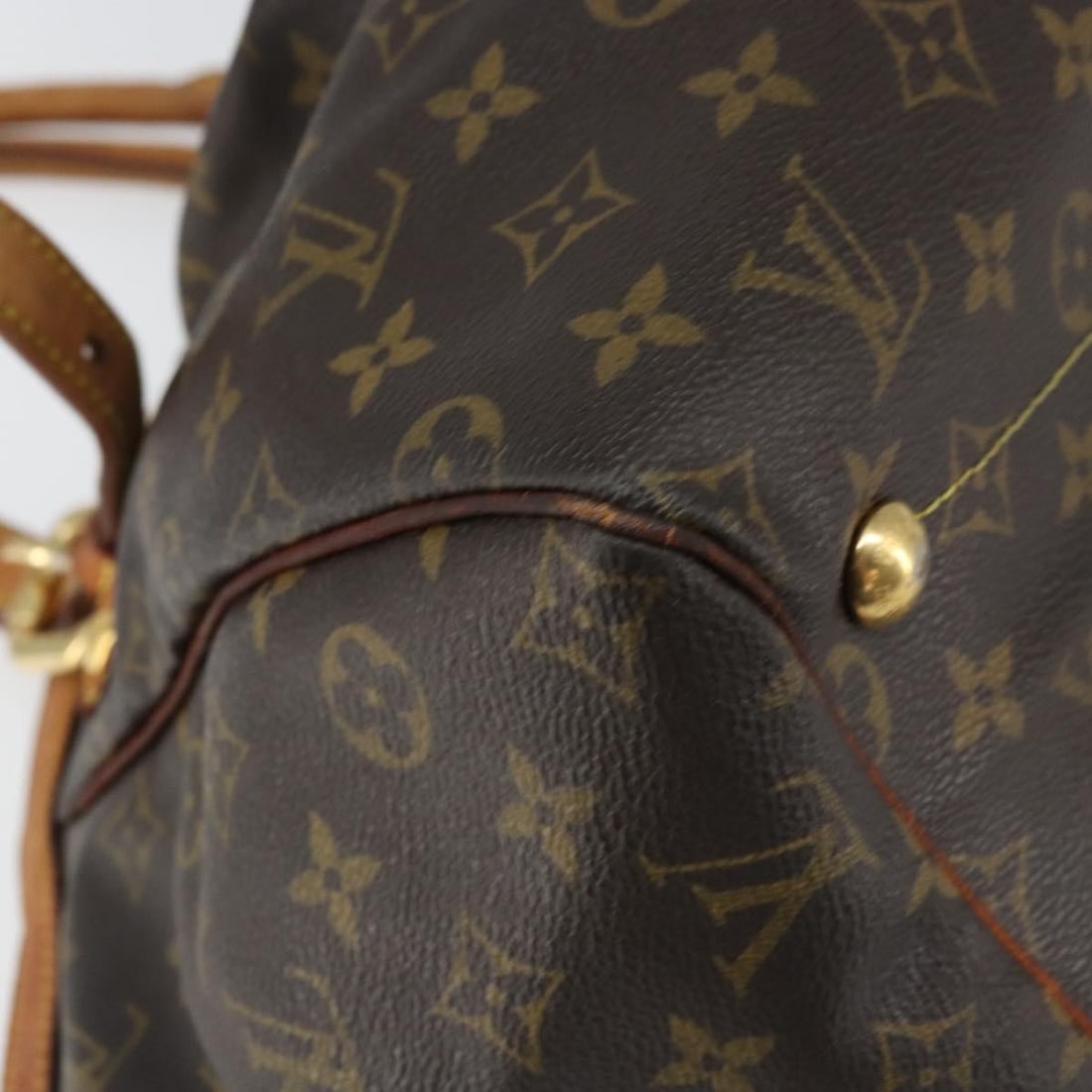 LOUIS VUITTON Monogram Tivori GM Hand Bag M40144 Auth France - 11