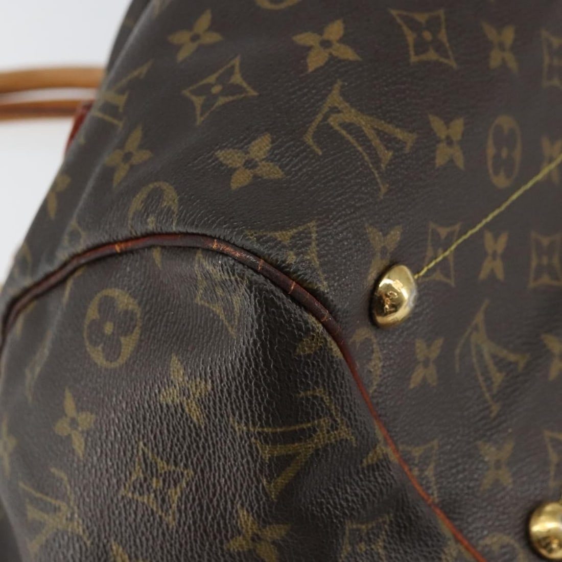 LOUIS VUITTON Monogram Tivori GM Hand Bag M40144 Auth France - 13