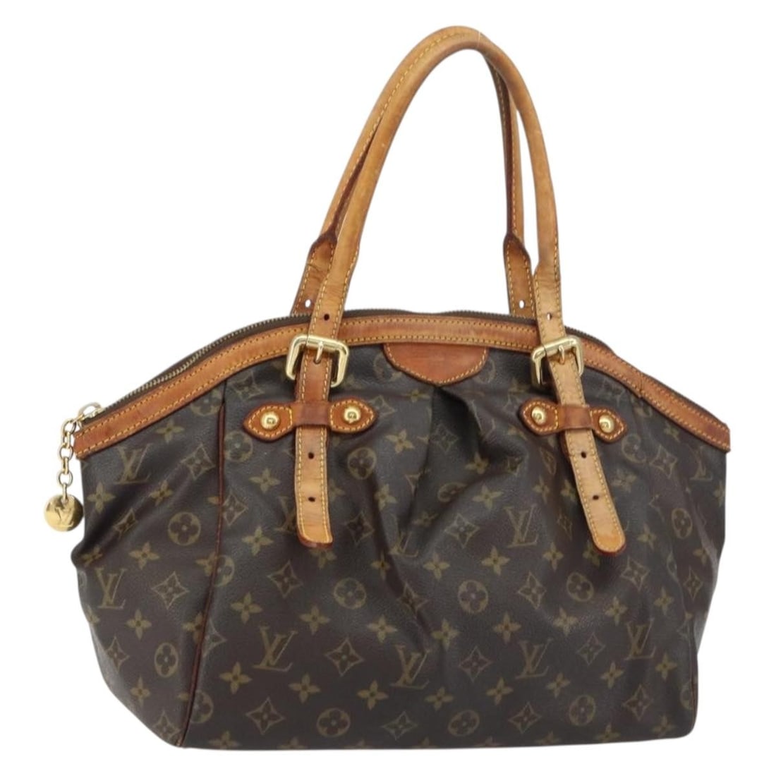 LOUIS VUITTON Monogram Tivori GM Hand Bag M40144 Auth France: LOUIS VUITTON Monogram Tivori GM Hand Bag M40144 Auth France This stylish LOUIS VUITTON Monogram Tivori GM Hand Bag (Model: M40144) showcases the iconic monogram canvas exterior that exemplifies luxur