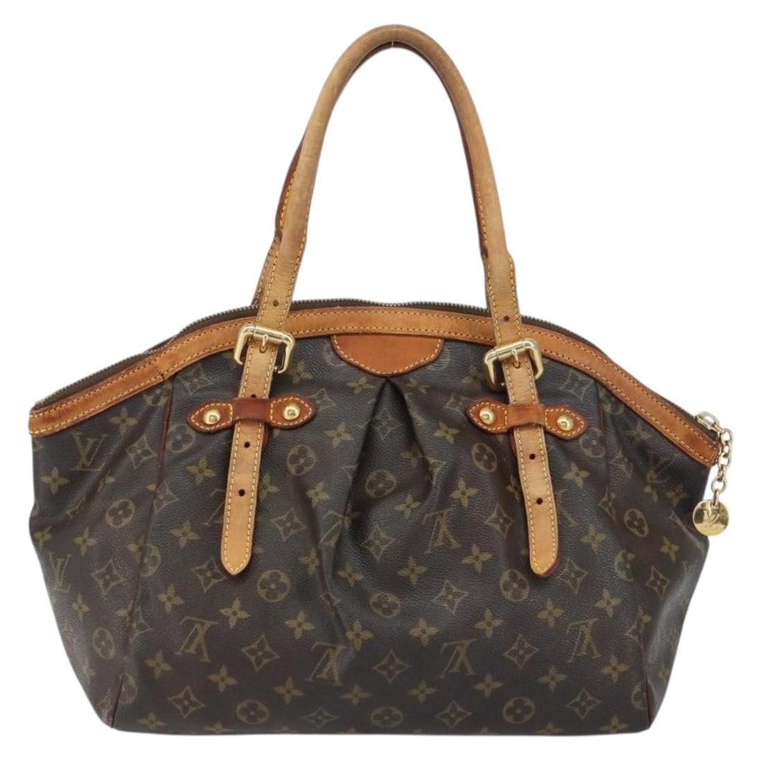 LOUIS VUITTON Monogram Tivori GM Hand Bag M40144 Auth France - 3