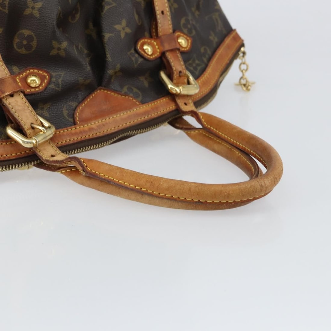 LOUIS VUITTON Monogram Tivori GM Hand Bag M40144 Auth France - 7
