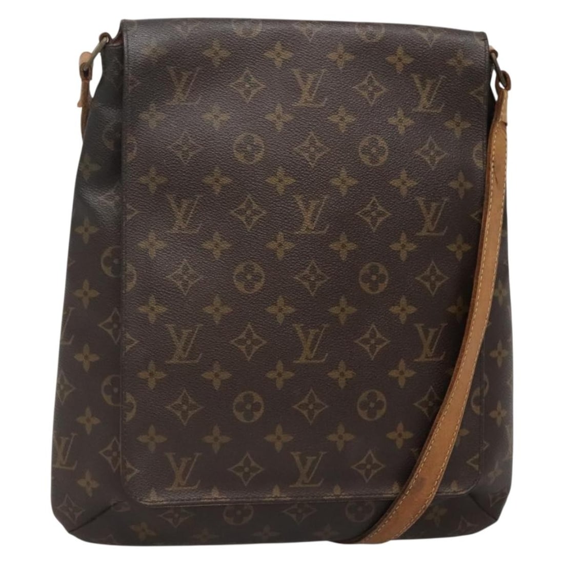 LOUIS VUITTON Monogram Musette Shoulder Bag M51256 Authentic: LOUIS VUITTON Monogram Musette Shoulder Bag M51256 Authentic This authentic Louis Vuitton Monogram Musette Shoulder Bag (Model M51256) showcases the iconic monogram canvas, perfect for any fashion ent