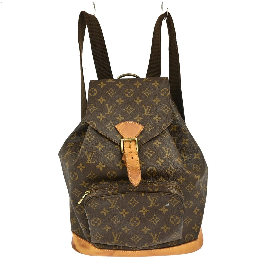 Louis Vuitton Monogram Montsouris GM Backpack M51135 Brown Vintage (1 of 11)