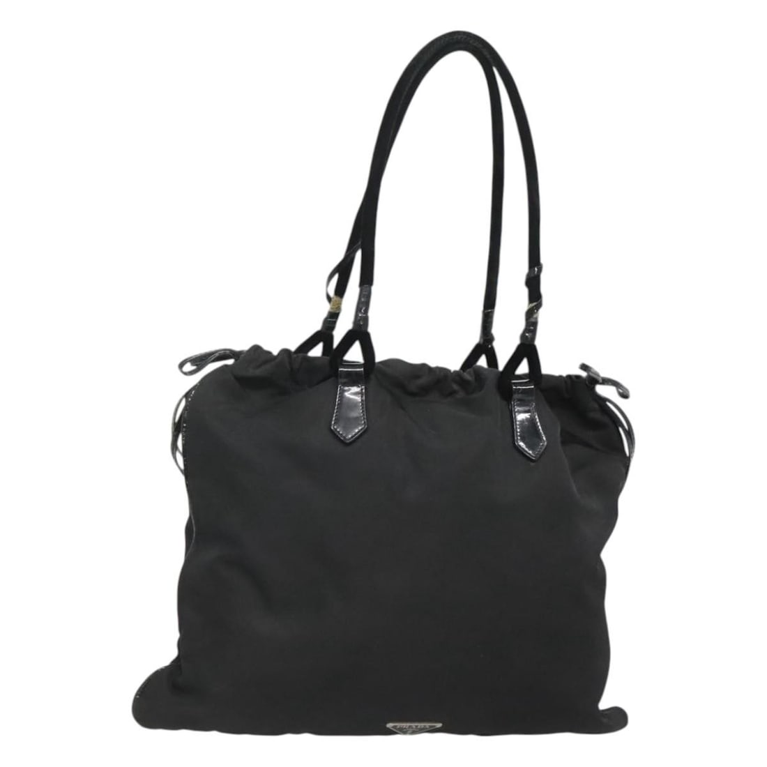 PRADA Black Nylon Tote Bag Authentic 121555 Made in Italy (1 of 18)