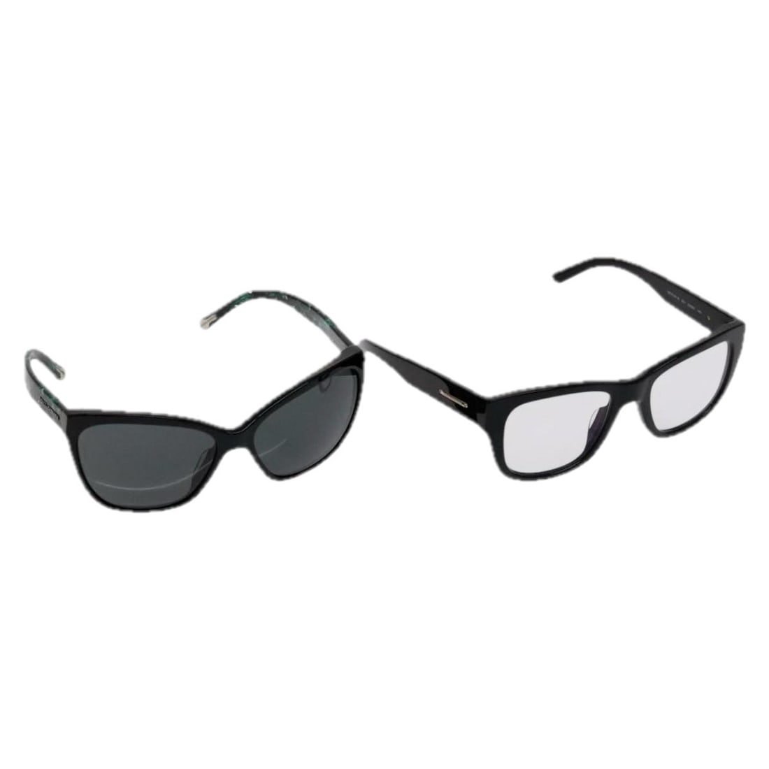 DOLCE&GABBANA Black Plastic Sunglasses 2-Piece Set Authentic (1 of 13)