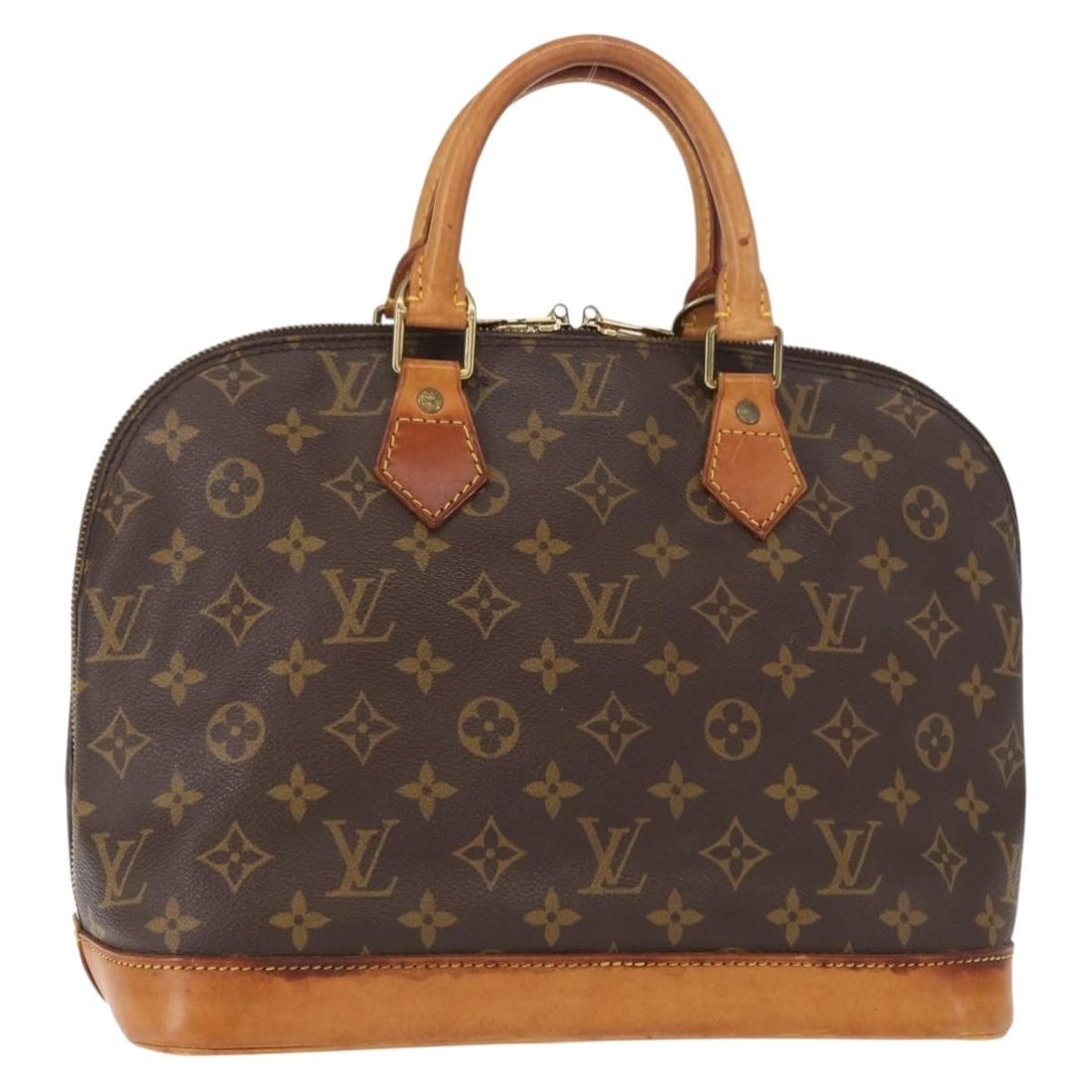 LOUIS VUITTON Monogram Alma Hand Bag M51130 Auth France (1 of 18)