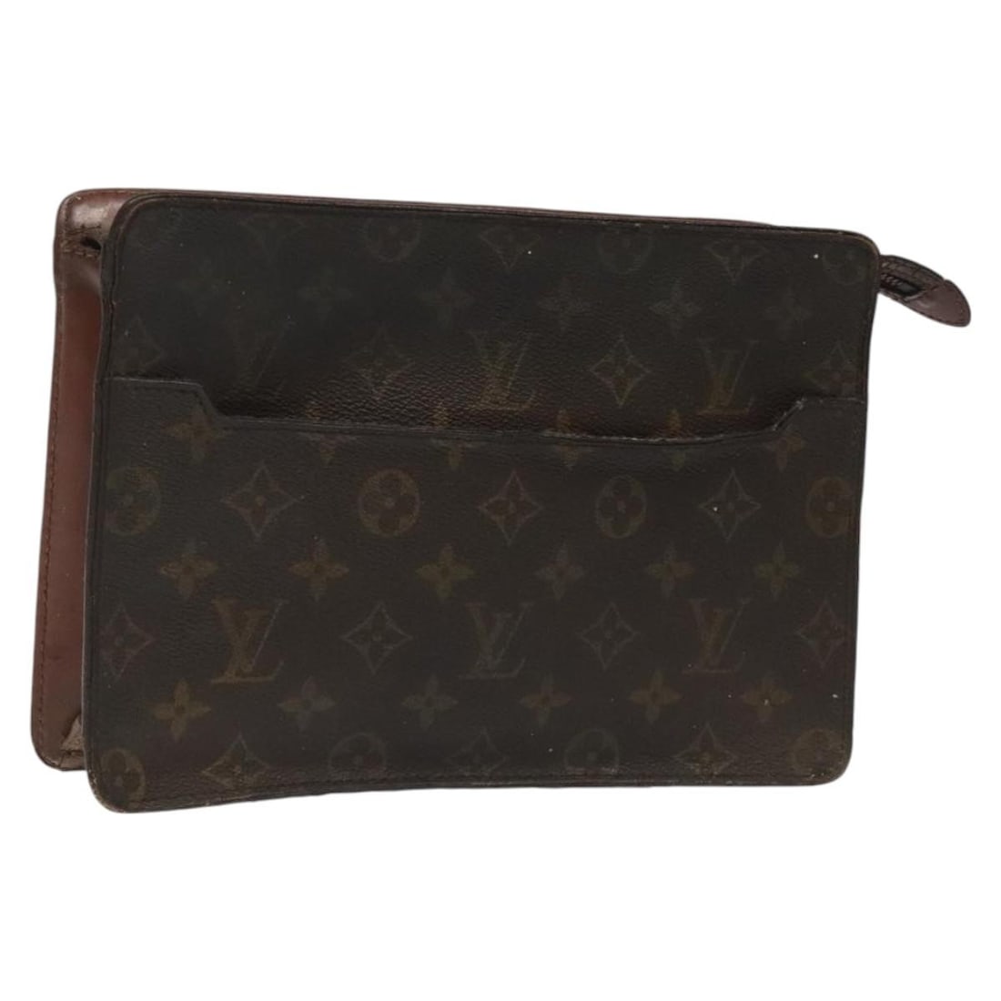 LOUIS VUITTON Monogram Pochette Homme Clutch Bag M51795 Auth France: LOUIS VUITTON Monogram Pochette Homme Clutch Bag M51795 Auth France This authentic LOUIS VUITTON Monogram Pochette Homme Clutch Bag M51795 is a stylish accessory crafted from durable Monogram Canvas.