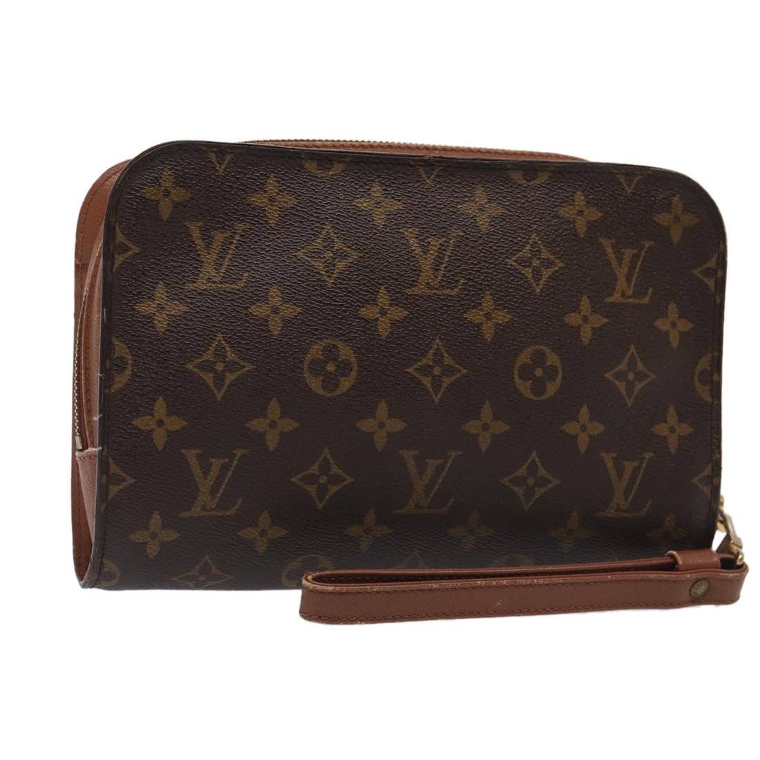 LOUIS VUITTON Monogram Orsay Clutch Bag M51790 Auth France: LOUIS VUITTON Monogram Orsay Clutch Bag M51790 Auth France This LOUIS VUITTON Monogram Orsay Clutch Bag is a timeless accessory crafted from durable Monogram Canvas. Designed as a stylish clutch, it f