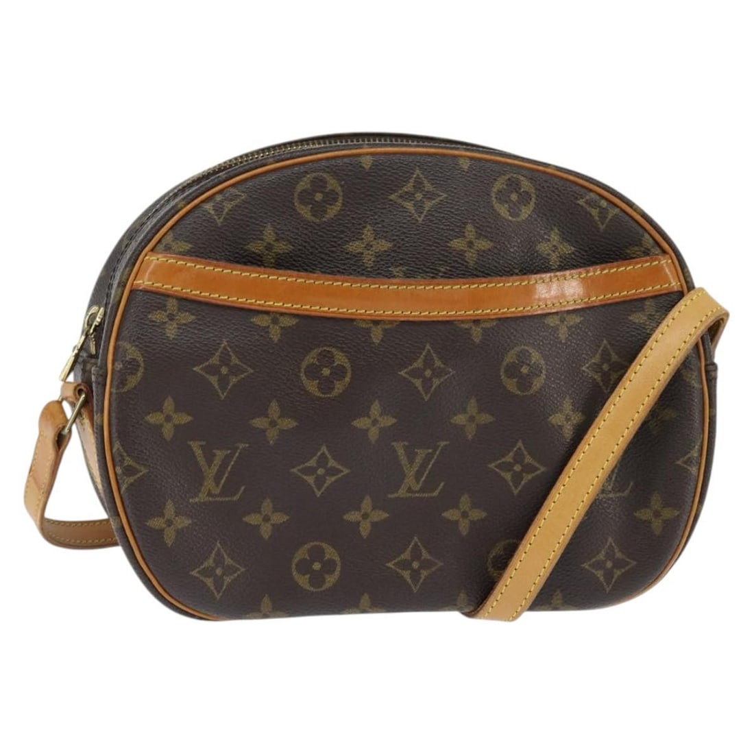 LOUIS VUITTON Monogram Blois Shoulder Bag M51221 Authentic France: LOUIS VUITTON Monogram Blois Shoulder Bag M51221 Authentic France Presenting the LOUIS VUITTON Monogram Blois Shoulder Bag, a stylish blend of luxury and functionality. Crafted from durable Monogram C