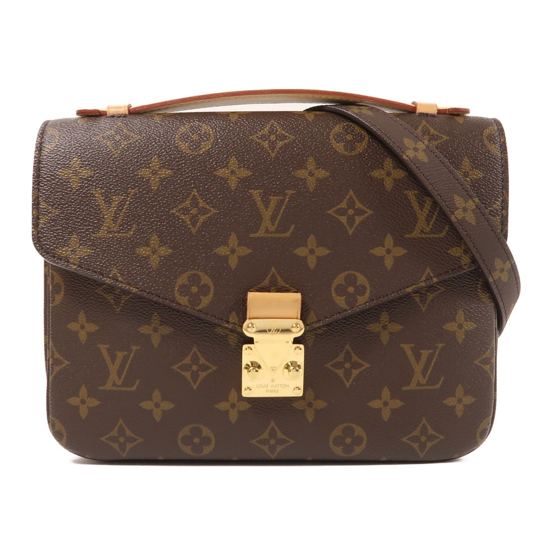 LOUIS VUITTON Pochette Metis MM 2 Way Shoulder Bag Monogram Brown (1 of 14)