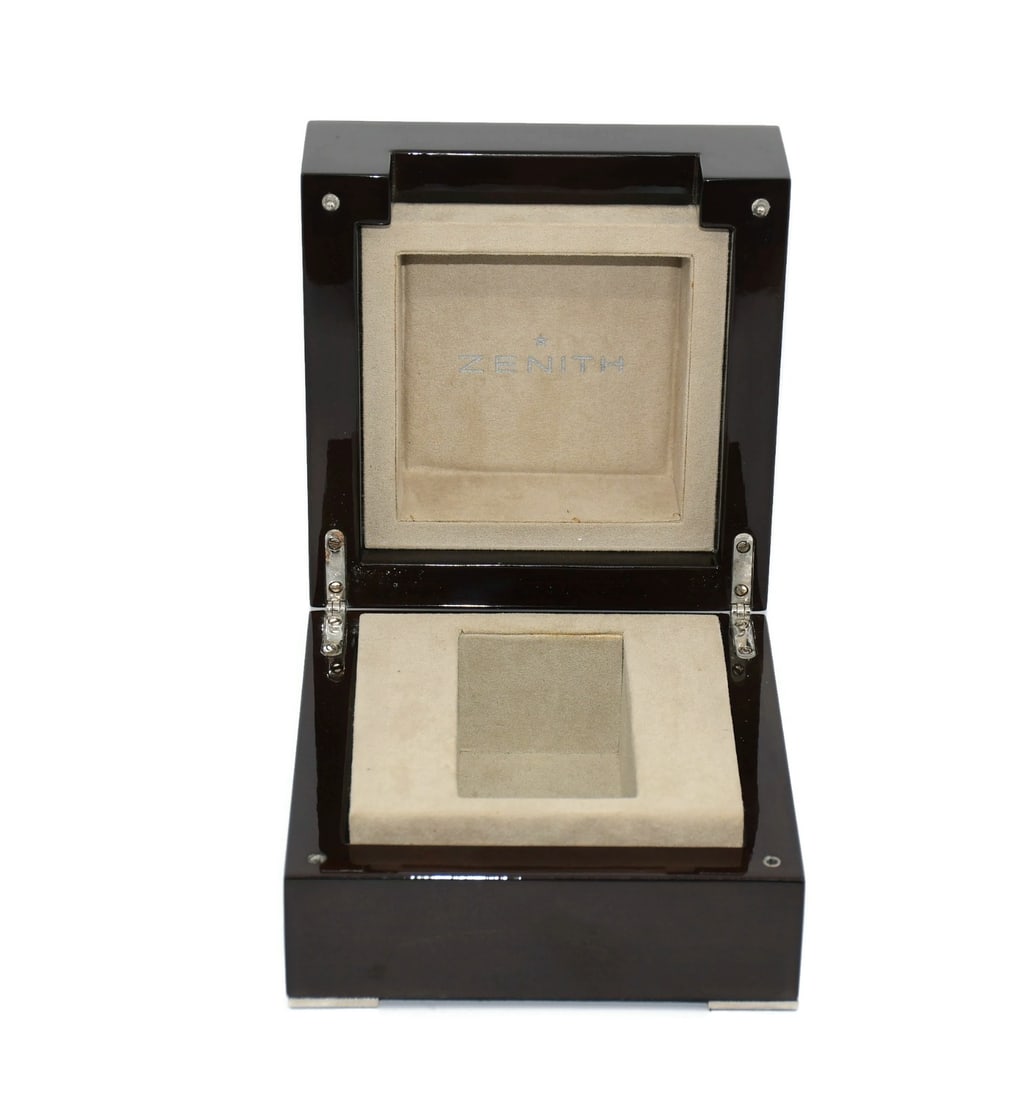 Authentic Zenith Watch Presentation Box 5x5x4 Inches (1 of 2)