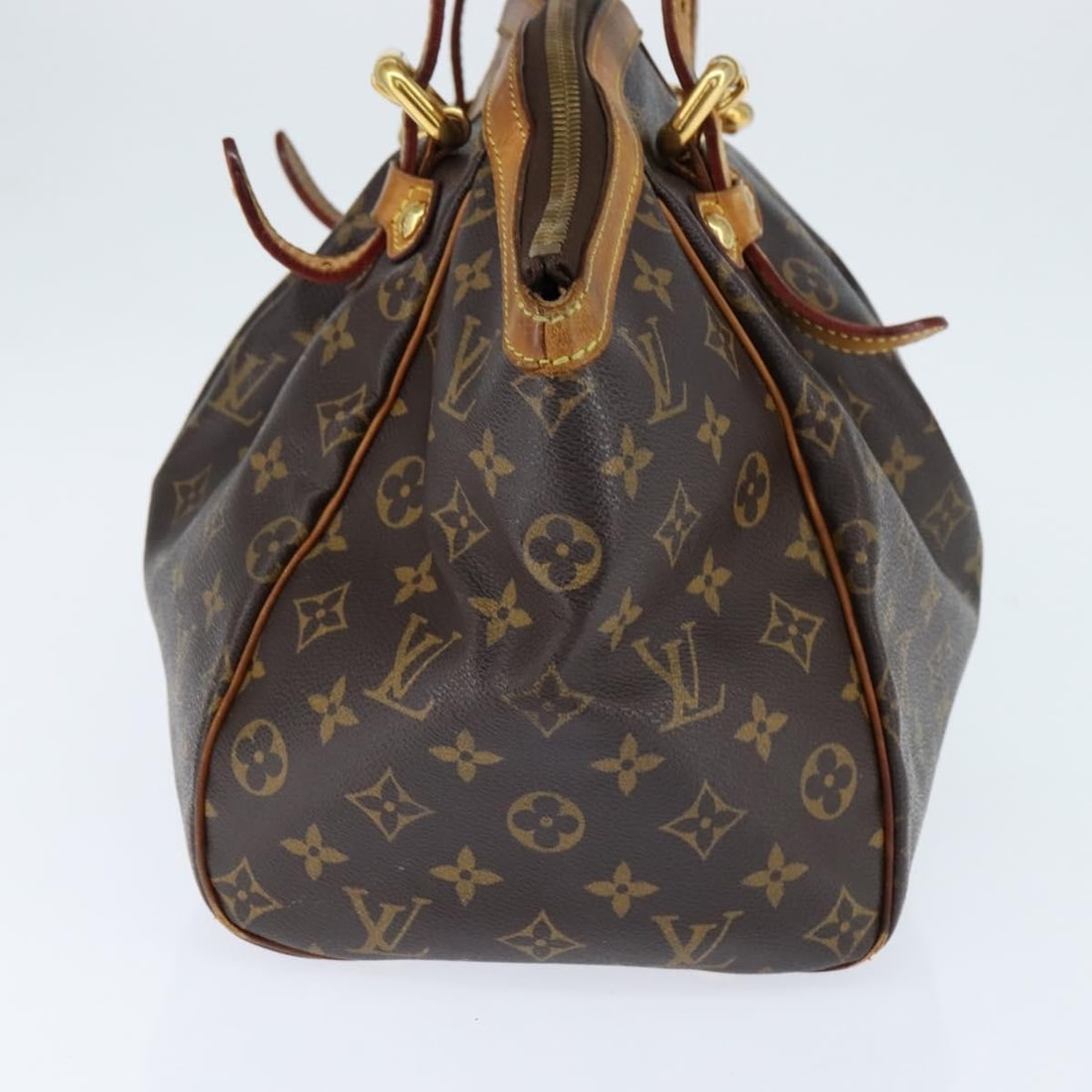 LOUIS VUITTON Monogram Tivori GM Hand Bag M40144 Authentic France - 4