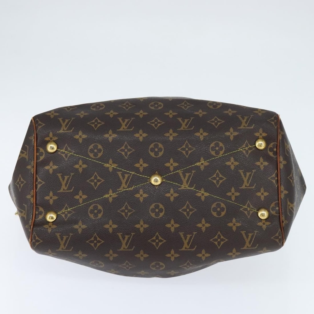 LOUIS VUITTON Monogram Tivori GM Hand Bag M40144 Authentic France - 5