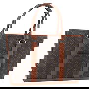 LOUIS VUITTON Monogram Sac Weekend PM Hand Bag M42425 Auth France: LOUIS VUITTON Monogram Sac Weekend PM Hand Bag M42425 Auth France Elevate your style with this authentic LOUIS VUITTON Monogram Sac Weekend PM Hand Bag (Product No. M42425). Crafted in France from dur