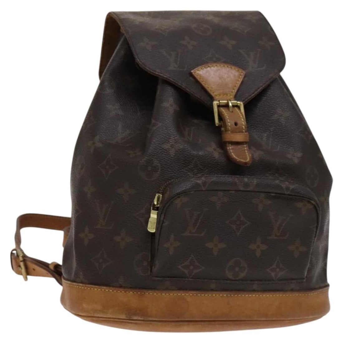 LOUIS VUITTON Monogram Montsouris MM Backpack M51136 Made in France: LOUIS VUITTON Monogram Montsouris MM Backpack M51136 Made in France This LOUIS VUITTON Monogram Montsouris MM Backpack is a stylish and functional accessory crafted from premium Monogram Canvas. With