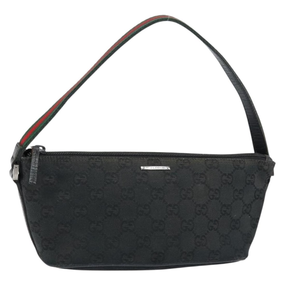 GUCCI GG Canvas Black Accessory Pouch 141809 Auth Made in Italy (1 of 18)