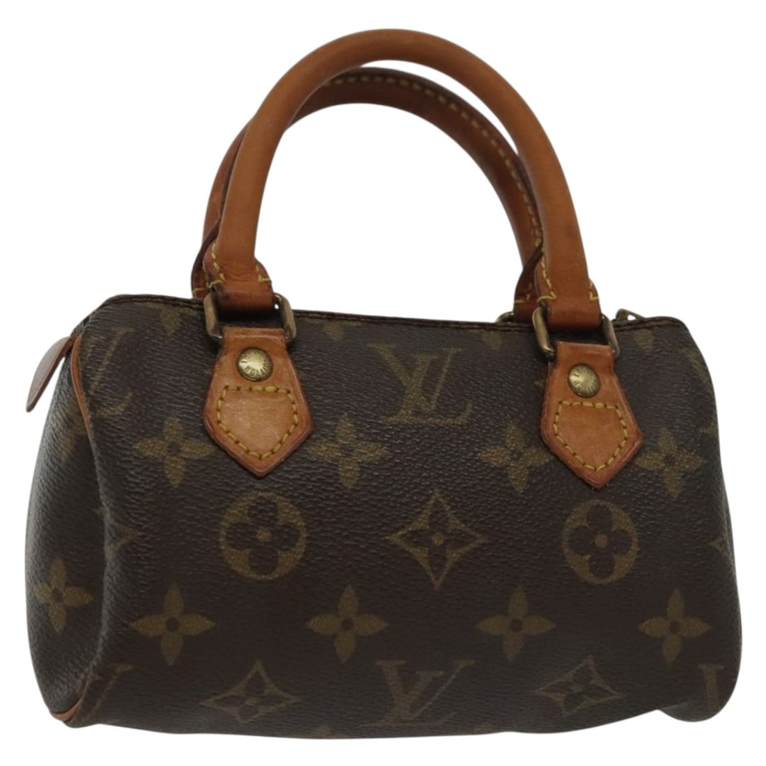 LOUIS VUITTON Monogram Mini Speedy Hand Bag M41534 Authentic: LOUIS VUITTON Monogram Mini Speedy Hand Bag M41534 Authentic This stylish LOUIS VUITTON Monogram Mini Speedy Hand Bag (Model M41534) showcases the iconic monogram canvas in a compact design. Perfect f