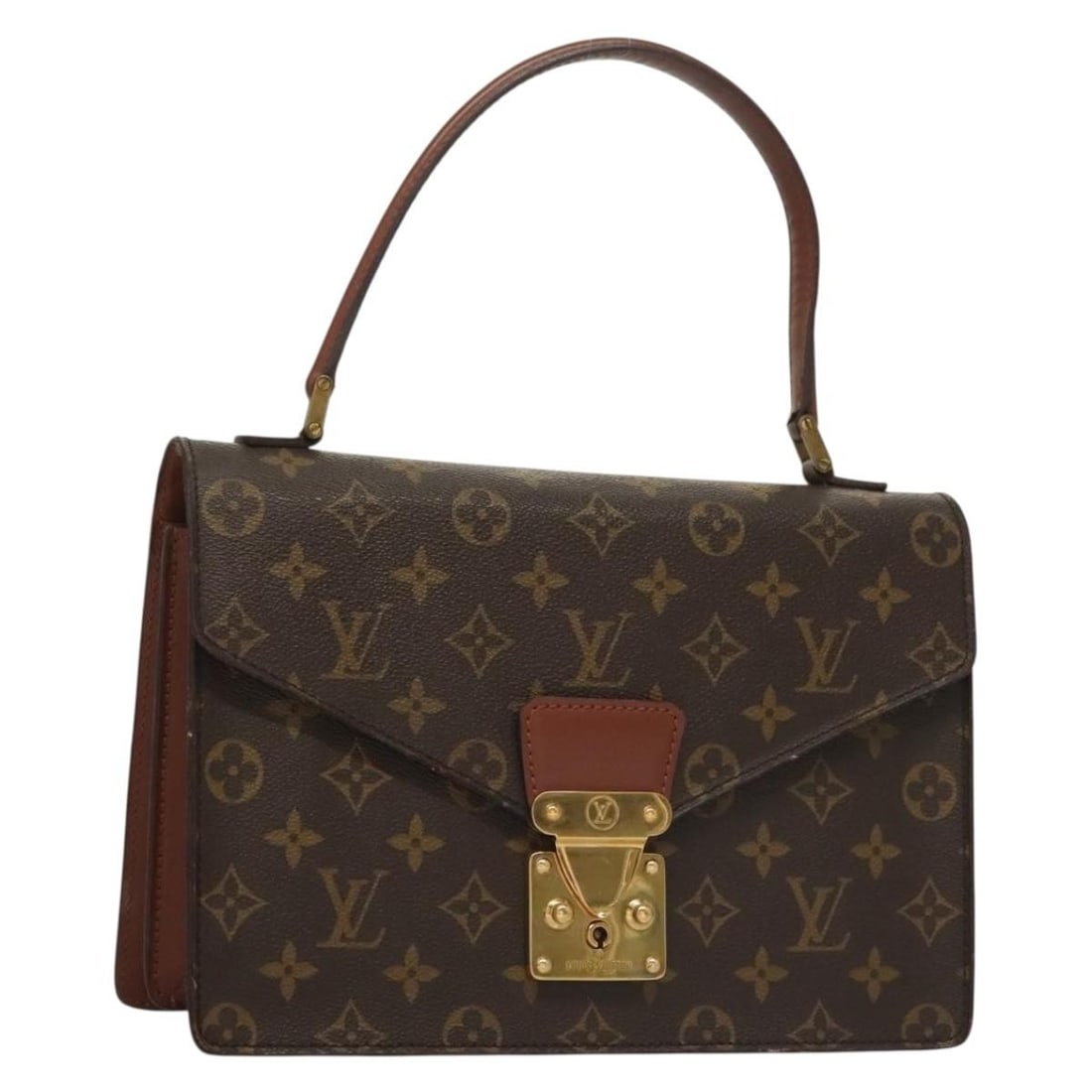 LOUIS VUITTON Monogram Concorde Hand Bag M51190 Authentic France: LOUIS VUITTON Monogram Concorde Hand Bag M51190 Authentic France This authentic Louis Vuitton Monogram Concorde Hand Bag (M51190) combines elegance with practicality. Crafted from durable Monogram Can
