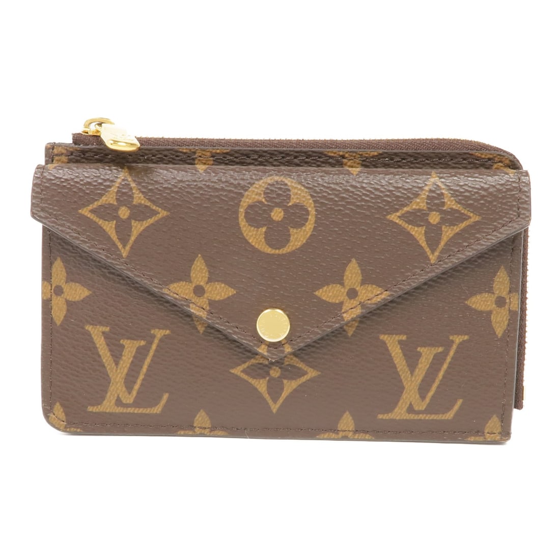 LOUIS VUITTON Recto Verso Card Case M69431 Monogram Brown GHW (1 of 18)
