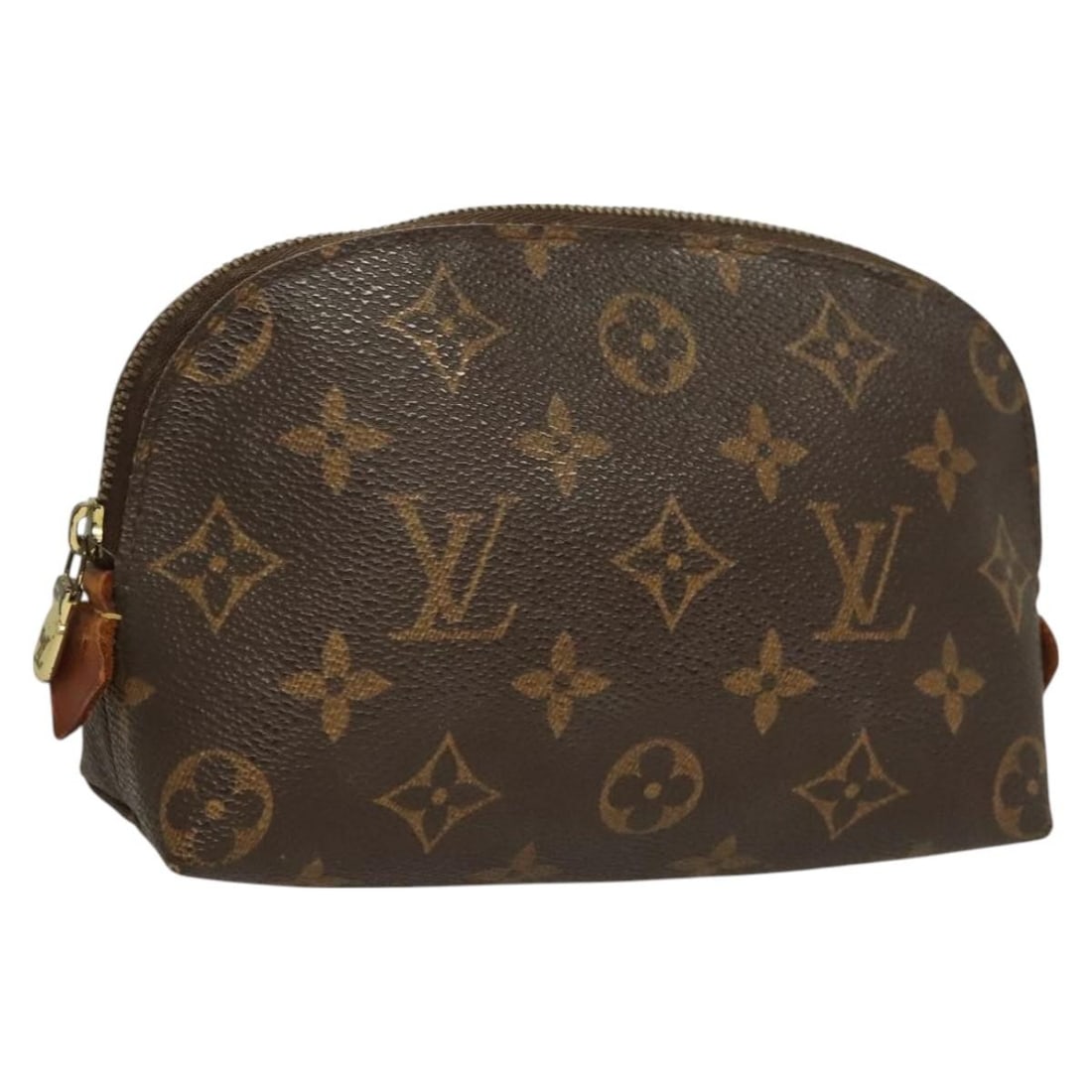 LOUIS VUITTON Monogram Cosmetic Pouch M47515 Authentic Spain: LOUIS VUITTON Monogram Cosmetic Pouch M47515 Authentic Spain Elevate your accessory game with this authentic LOUIS VUITTON Monogram Pochette Cosmetic PM. Crafted from durable Monogram Canvas, this cos