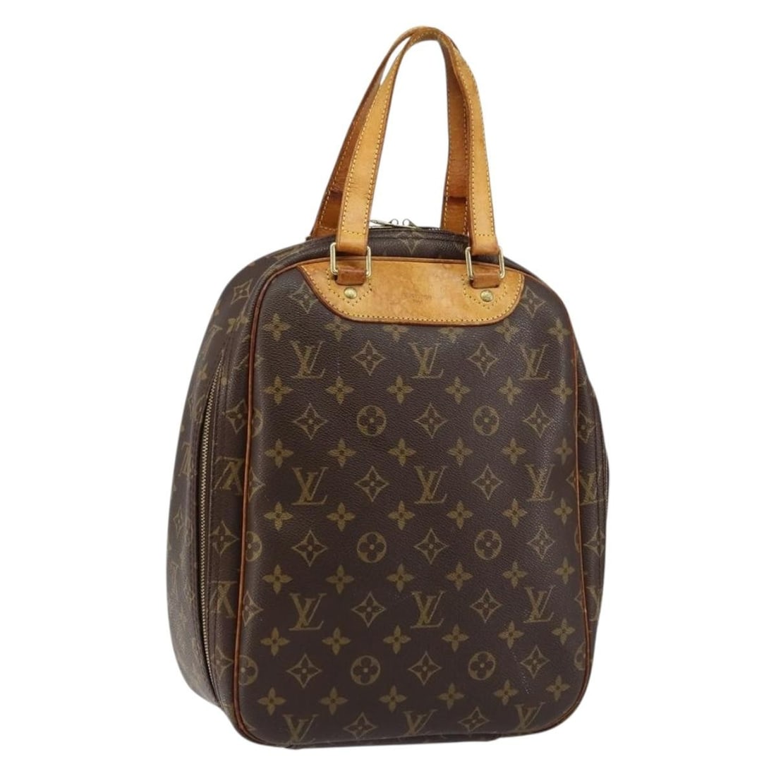 LOUIS VUITTON Monogram Excursion Hand Bag M41450 Auth France (1 of 18)