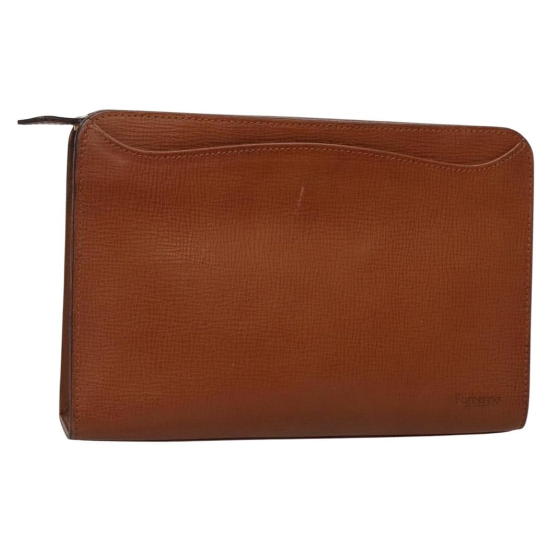 Burberrys Brown Gold Leather Clutch Bag Auth EP9814: Burberrys Brown Gold Leather Clutch Bag Auth EP9814 This Burberrys clutch bag is a stylish accessory crafted from high-quality leather in a rich brown and gold color combination. With approximate dime