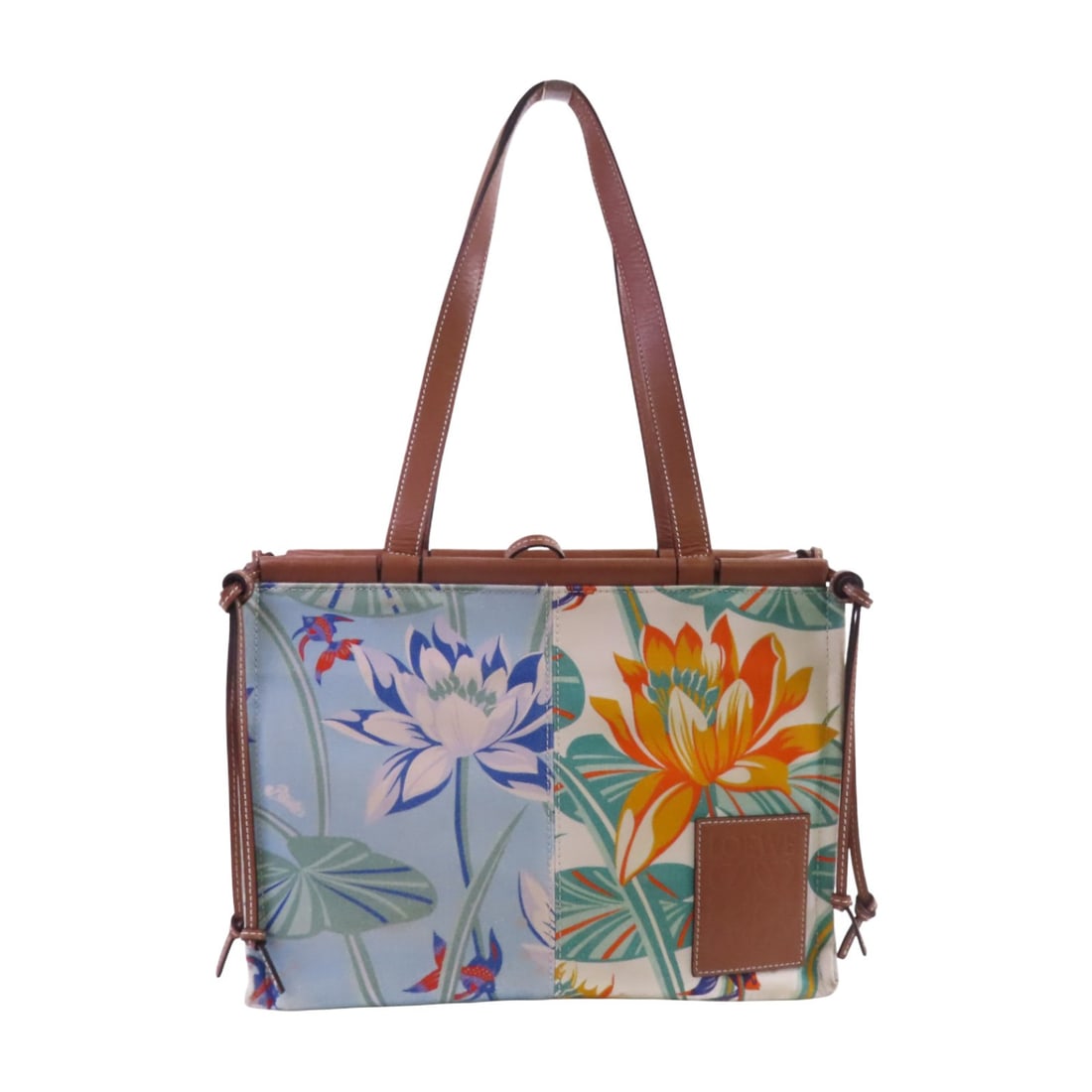 LOEWE Paula's Ibiza Multicolor Medium Tote Bag Canvas (1 of 18)