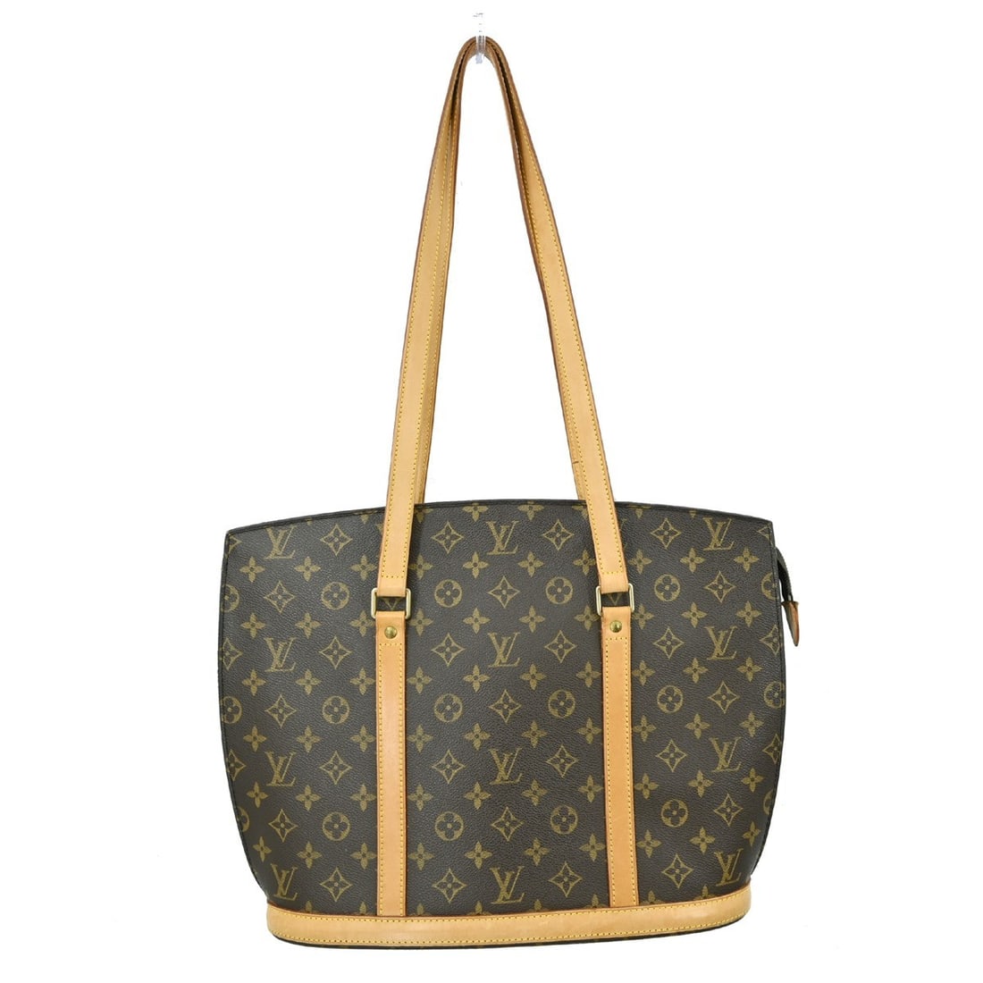 Louis Vuitton Babylone Monogram Tote Bag M51102 Vintage Brown: Louis Vuitton Babylone Monogram Tote Bag M51102 Vintage Brown This Louis Vuitton Babylone Hand Tote Bag is a stunning accessory that showcases the iconic monogram pattern. Crafted from high-quality mo