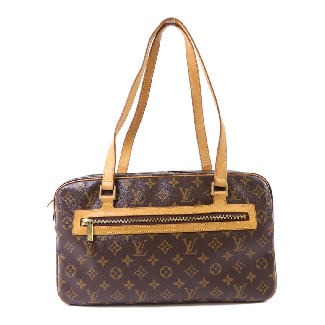 LOUIS VUITTON Cite GM Shoulder Bag M51181 Monogram Brown PVC: LOUIS VUITTON Cite GM Shoulder Bag M51181 Monogram Brown PVC Introducing the Louis Vuitton Cite GM Shoulder Bag, a stylish accessory crafted for both elegance and practicality. This shoulder bag featu