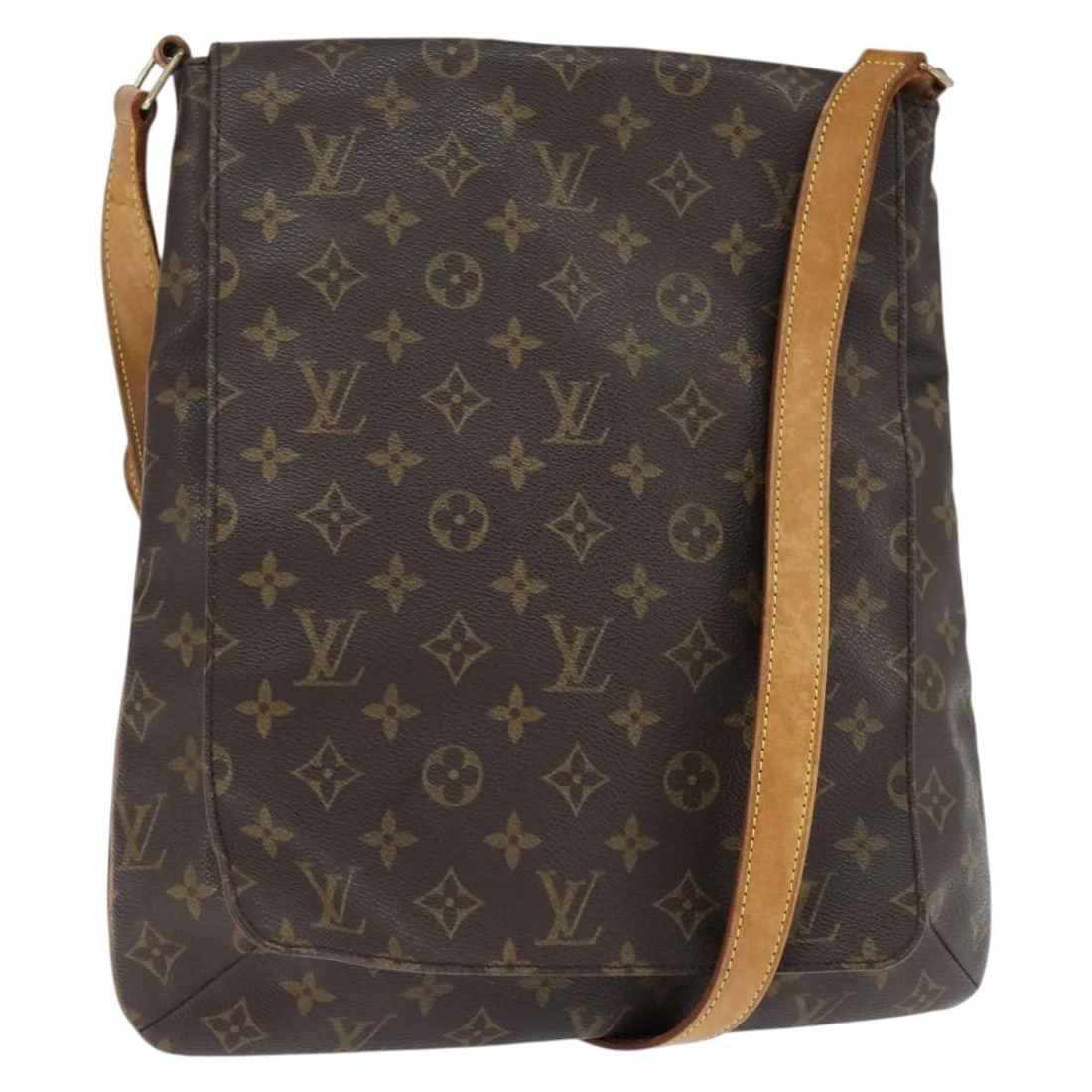 LOUIS VUITTON Monogram Musette Shoulder Bag M51256 Auth France: LOUIS VUITTON Monogram Musette Shoulder Bag M51256 Auth France This LOUIS VUITTON Monogram Musette Shoulder Bag (Model M51256) is a stylish and functional accessory, crafted from durable Monogram Canv