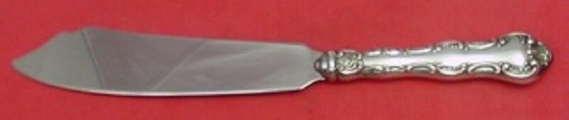 Gorham Strasbourg Sterling Silver Ice Cream Slice 10 Inch: Gorham Strasbourg Sterling Silver Ice Cream Slice 10 Inch Introducing the exquisite Strasbourg Ice Cream Slice by Gorham, crafted from high-quality sterling silver with a durable stainless steel imple