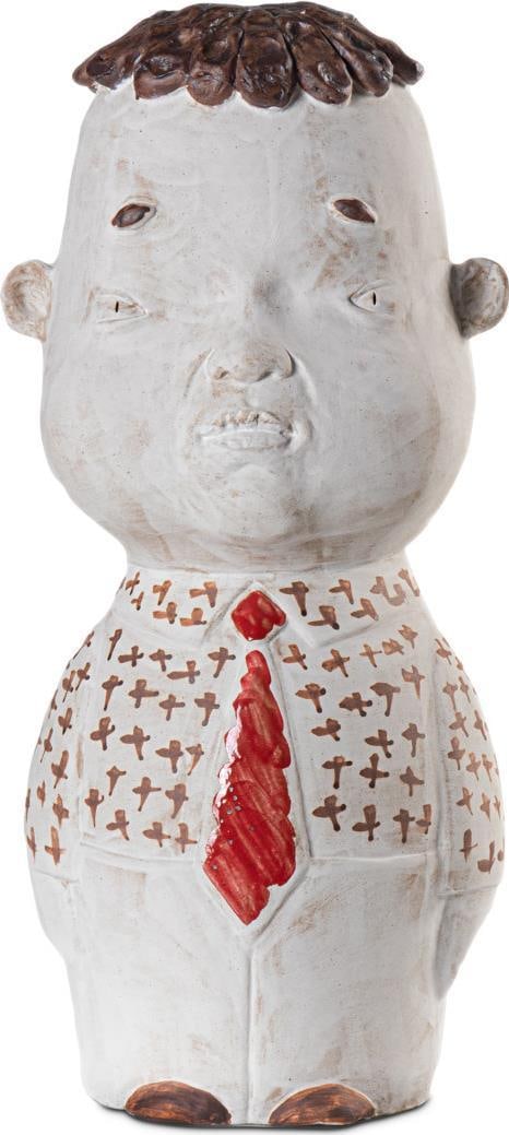 Xiang Yang Porcelain Sculpture Figurative Style 20.5H 9.5W 8D (1 of 5)