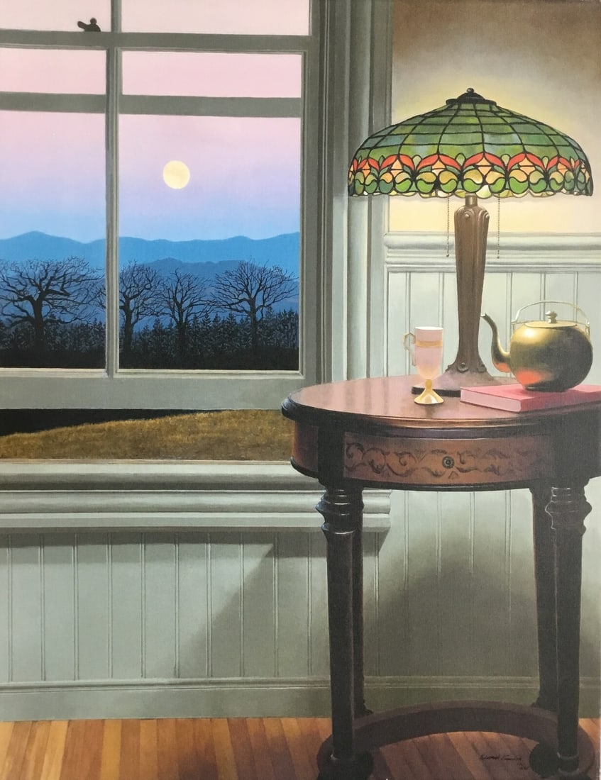 Edward Gordon April Evening Limited Edition Giclee Canvas Signed #12/295: Edward Gordon April Evening Limited Edition Giclee Canvas Signed #12/295 This original limited edition giclee on canvas titled "April Evening" by Edward Gordon showcases the artist's talent in realism