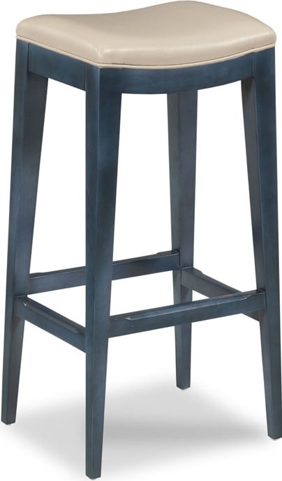 Woodbridge Navy White Petite Counter Stool 24H Rectangular Design: Woodbridge Navy White Petite Counter Stool 24H Rectangular Design This Traditional Navy & White Petite Stool is an elegant addition to any space, featuring a stylish navy finish that complements its c