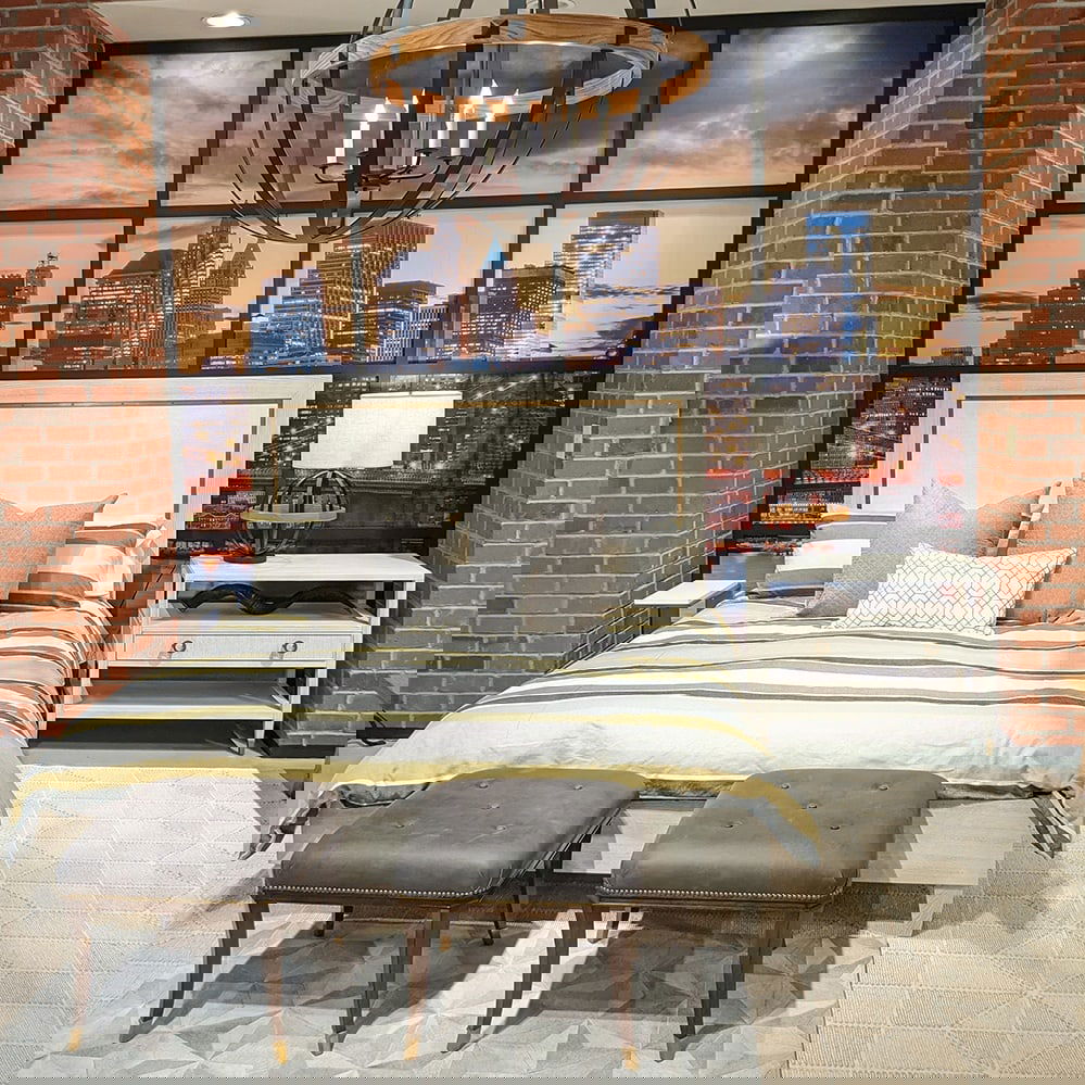 Woodbridge Orion Traditional Luna Rectangular Nightstand: Woodbridge Orion Traditional Luna Rectangular Nightstand Introducing the Traditional Luna Bedside Table, a beautifully crafted piece that embodies vintage charm with its antique or vintage style. This