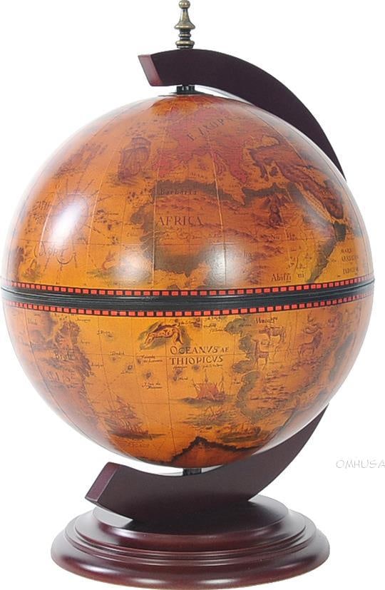 Antique Style Globe with Chess Set Renaissance Revival Decor: Antique Style Globe with Chess Set Renaissance Revival Decor Elevate your home decor with this exquisite Antique Style Globe featuring a chess set. Crafted in a vintage style, this decorative accessor