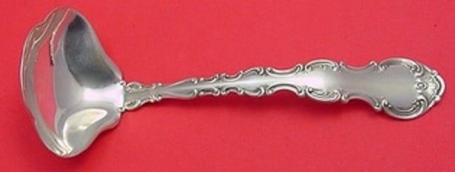 Gorham Strasbourg Sterling Silver Gravy Ladle 6 3/4 Plain Bowl (1 of 2)