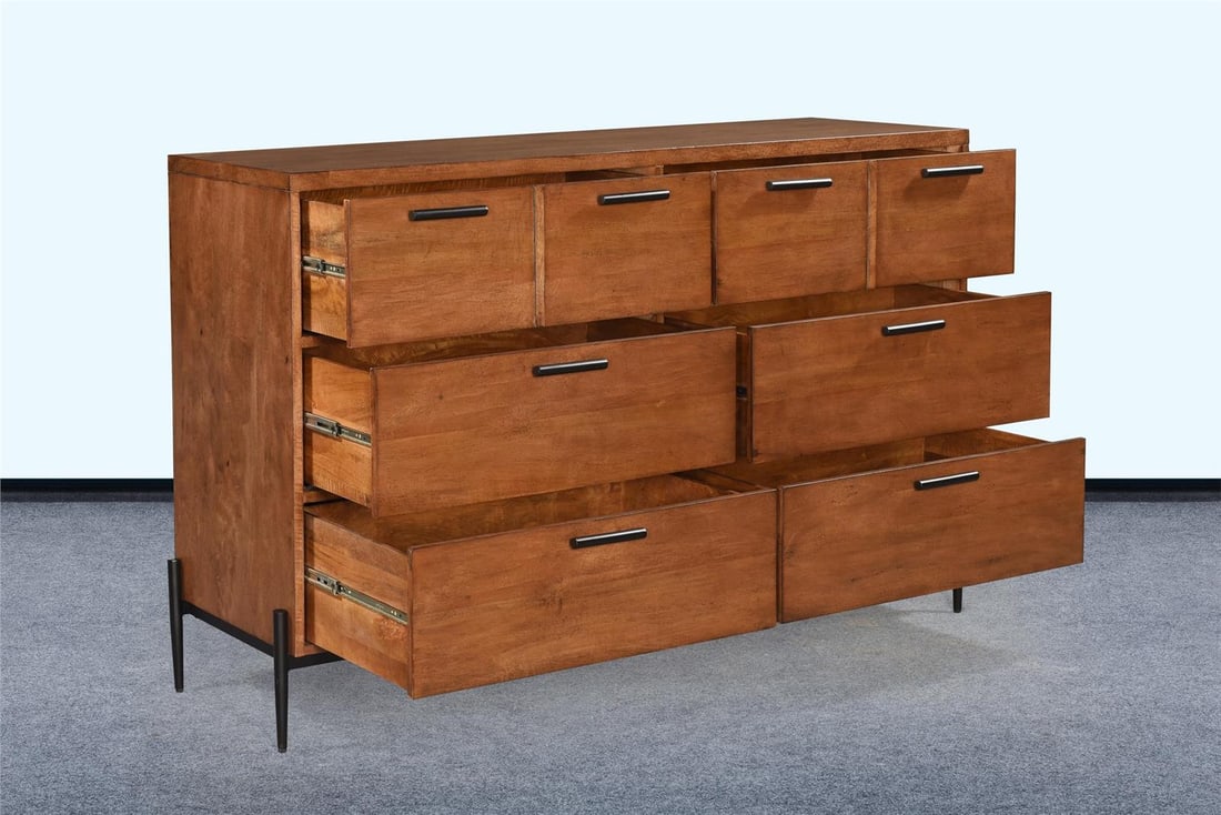 Pacifica Tobacco Leaf Chest of Drawers 40H 68W 18D (1 of 6)